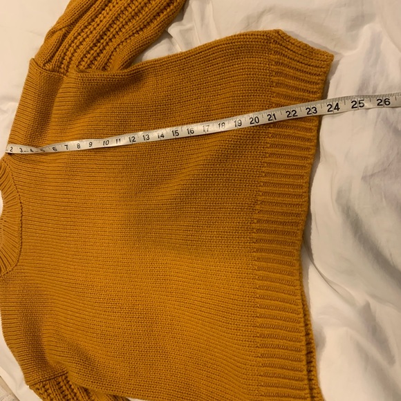 Cozy Mustard Sweater - Picture 4 of 6